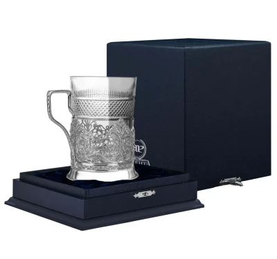 Серебряный подстаканник «Скань»