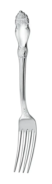 1660ВЛ02801 Серебряная десертная вилка "Серебряная роза"