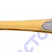 40020001Р04 Серебряная столовая вилка «Астра» с золочением и чернением