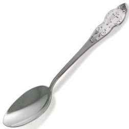 Серебряная чайная ложка