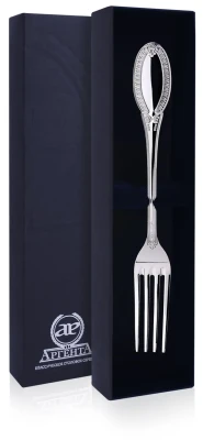 Серебряная столовая вилка «Император»