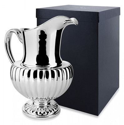 Серебряный кувшин «Рифленый»