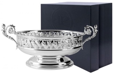 Серебряная конфетница