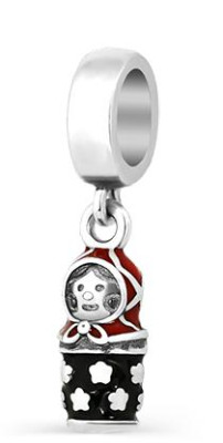 3621030400 Серебряный шарм-подвеска