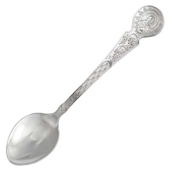 3400060361ф Серебряная чайная ложка "Матрона Московская"