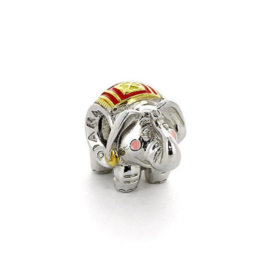 05-0006 Серебряный шарм-подвеска «Слон»