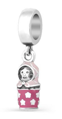 3621030400-1 Серебряный шарм-подвеска